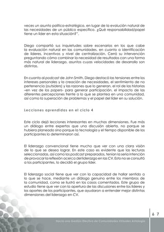 Libro Gestion Efectiva de Comunidades Virtuales