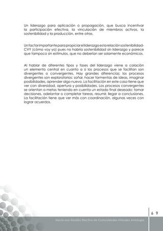 Libro Gestion Efectiva de Comunidades Virtuales