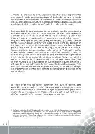 Libro Gestion Efectiva de Comunidades Virtuales