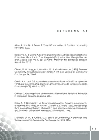 Libro Gestion Efectiva de Comunidades Virtuales