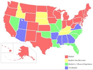 35 states which ratified the ERA rescinded their  