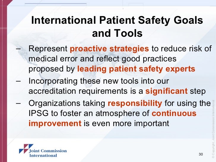 Joint Commission Chart Audit Tool