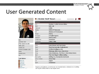 User Generated Content
 