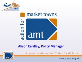 Alison Eardley, Policy Manager 