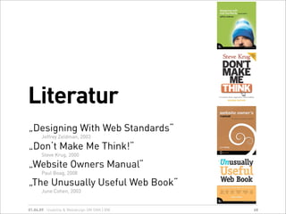 Usability & Webdesign 2009