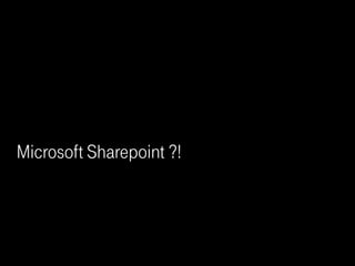 Microsoft Sharepoint ?!
 