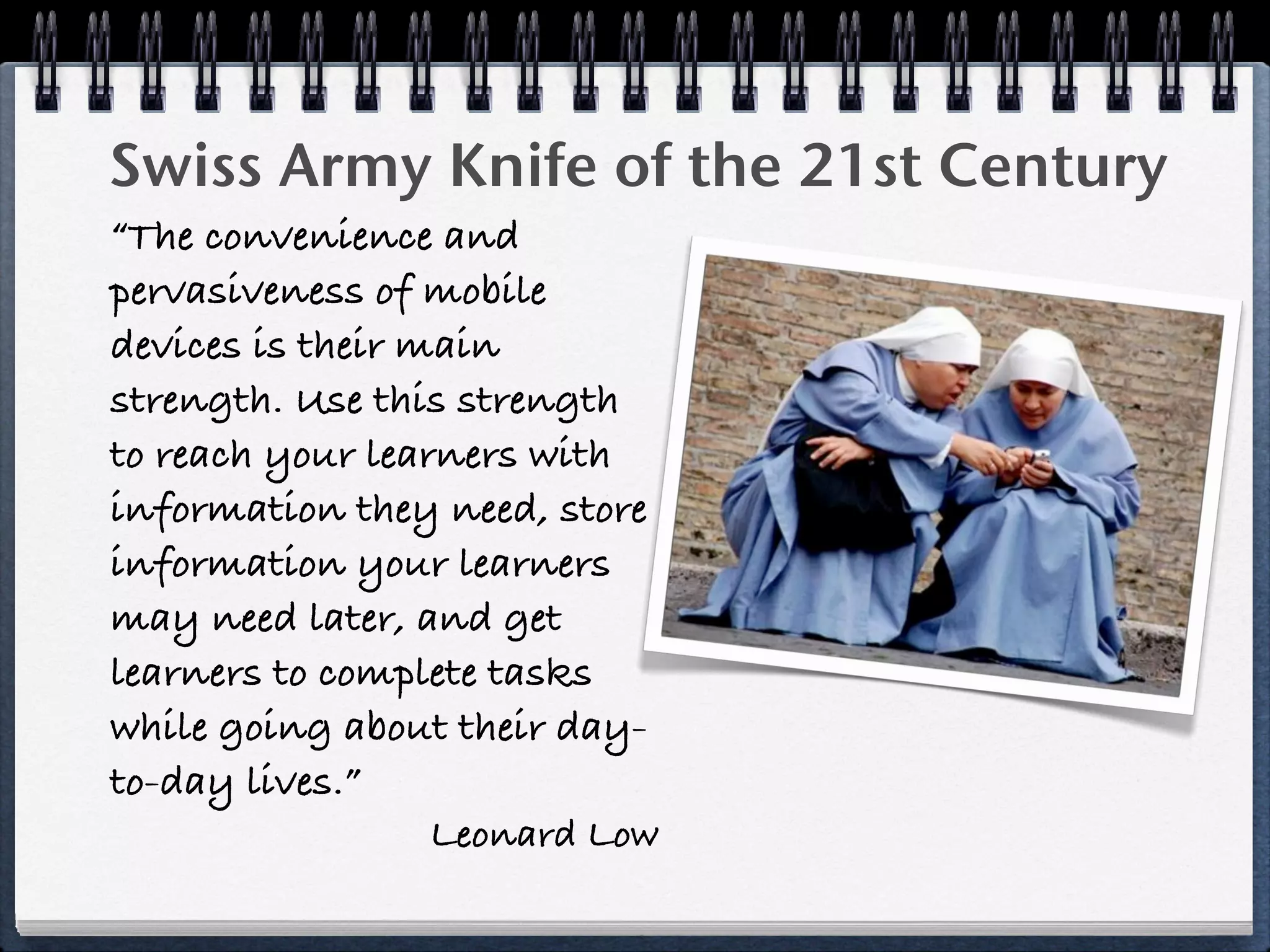 WCSA Mobile Learning K-12