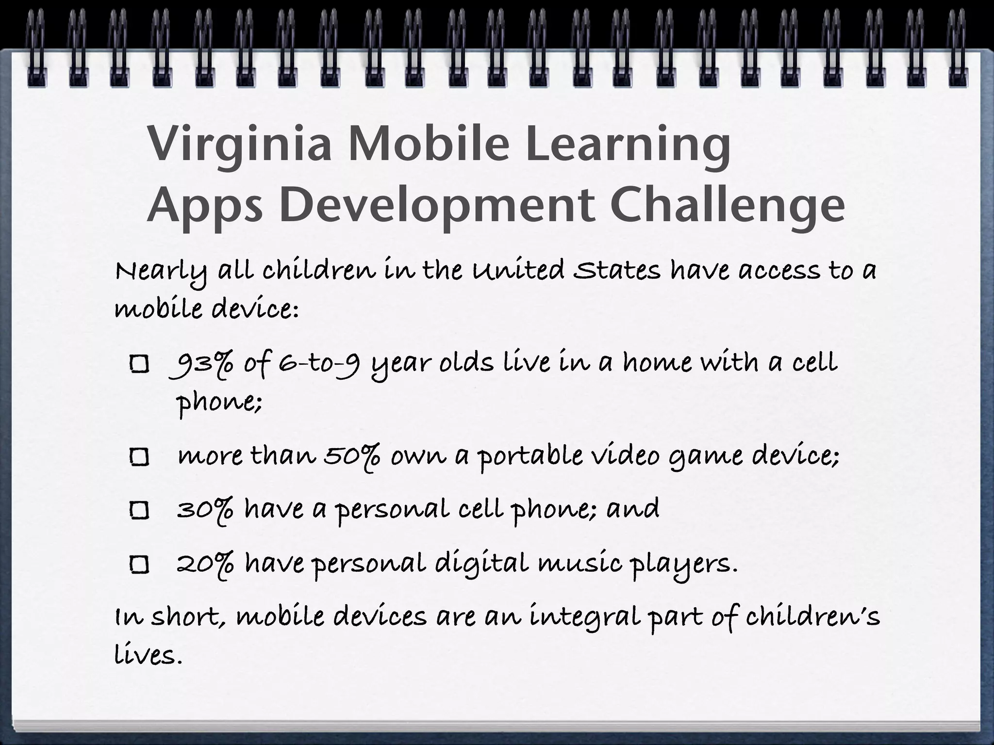 WCSA Mobile Learning K-12