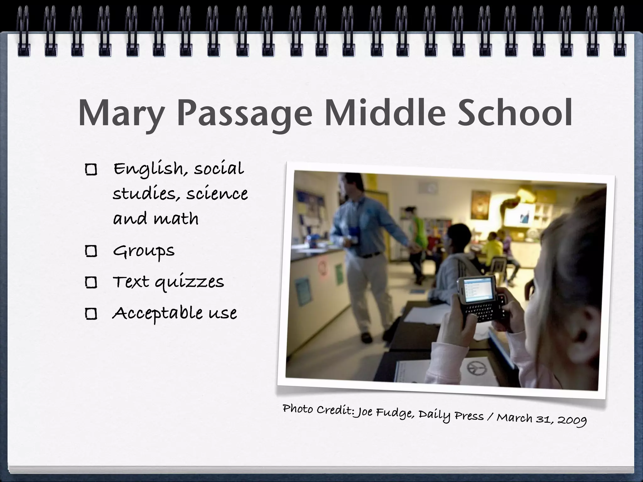 WCSA Mobile Learning K-12