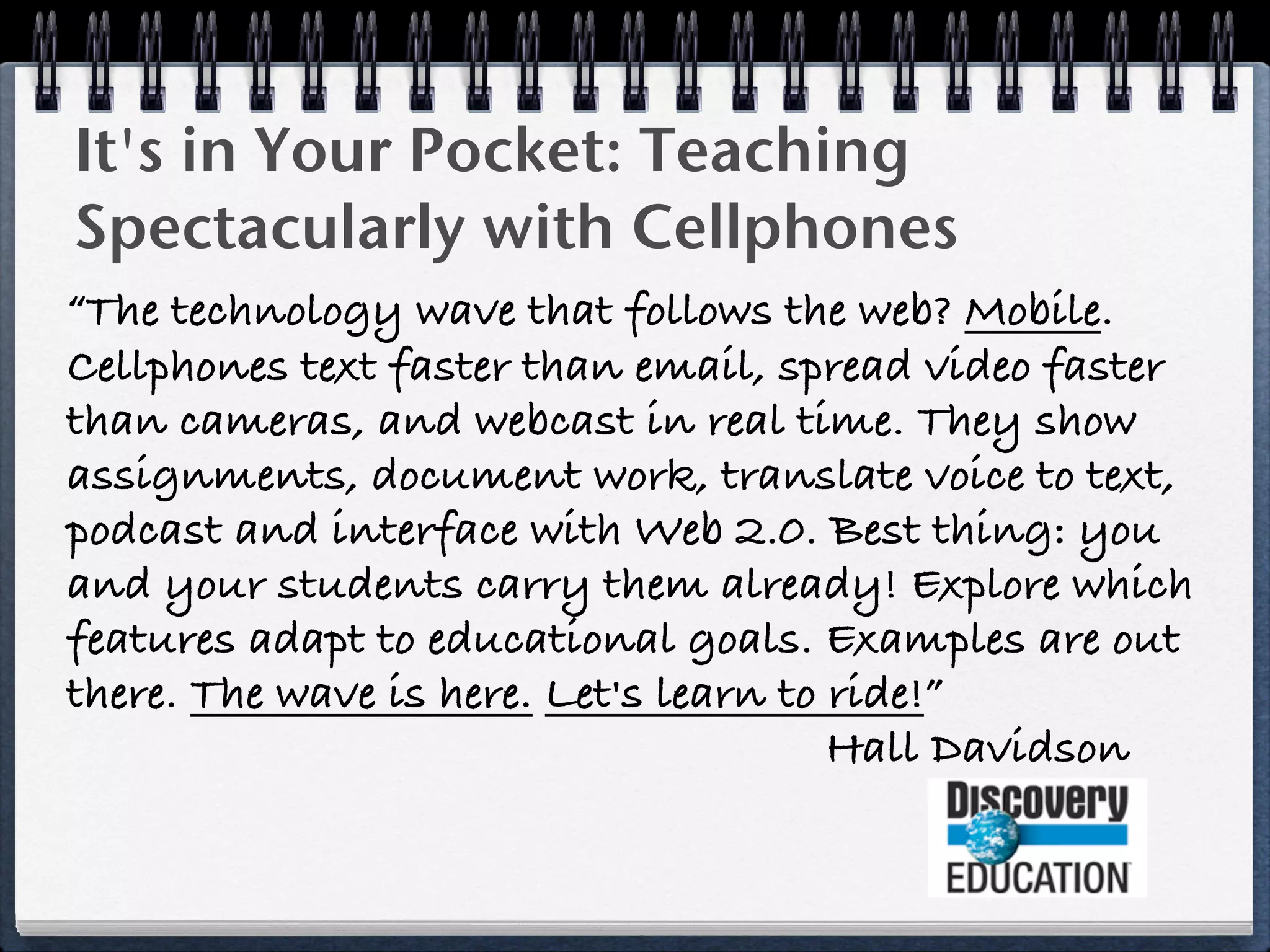 WCSA Mobile Learning K-12