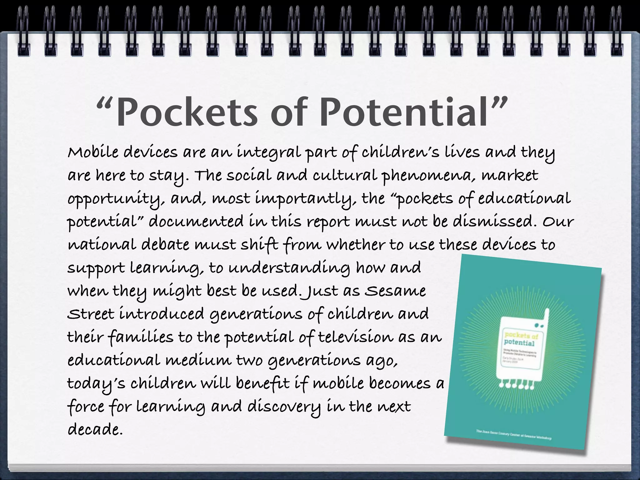 WCSA Mobile Learning K-12