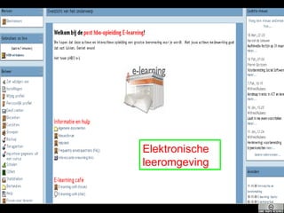 Elektronische leeromgeving 
