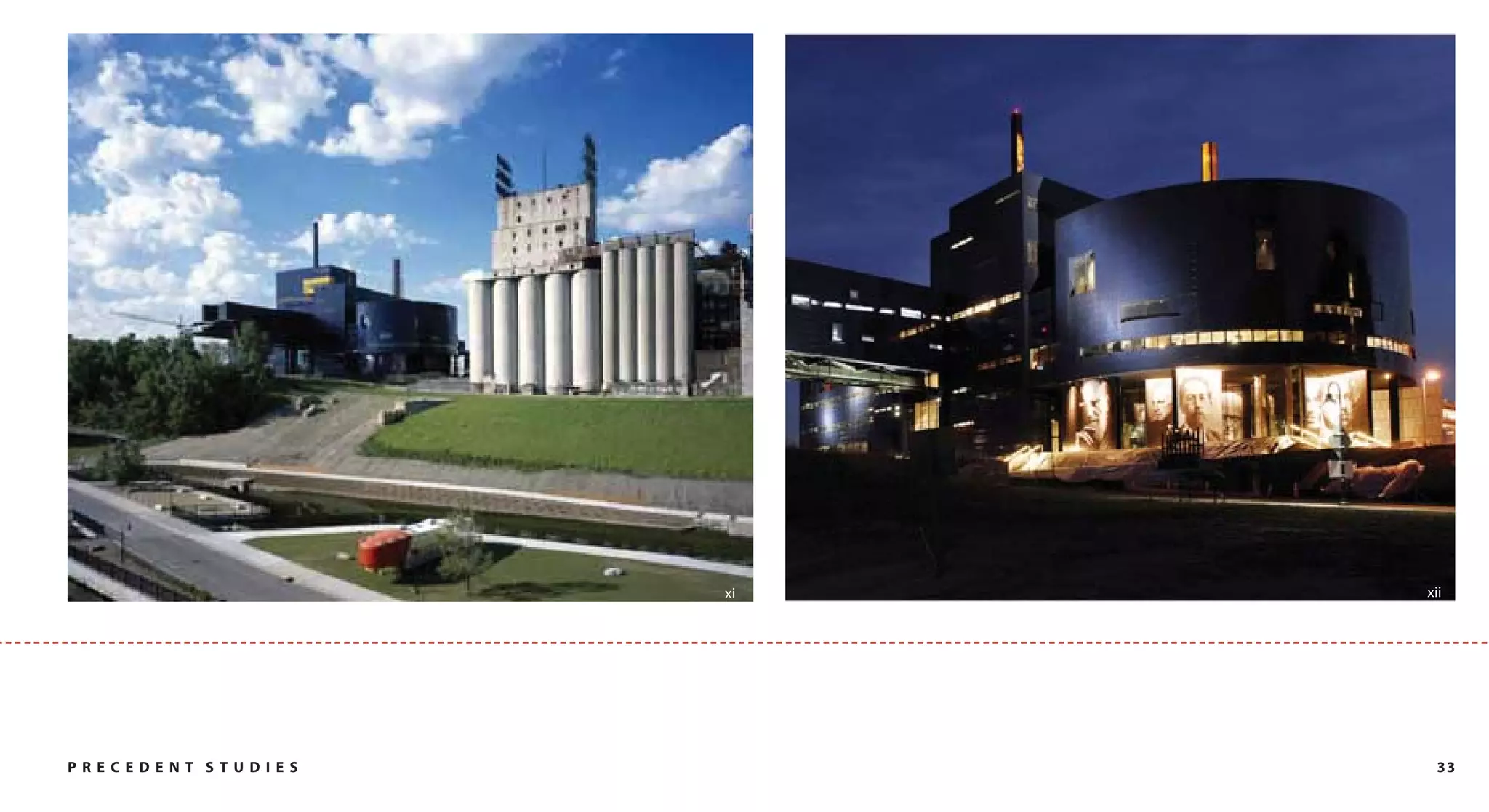 xi   xii




PRECEDENT STUDIES          33
 