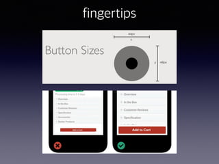 fingertips
 