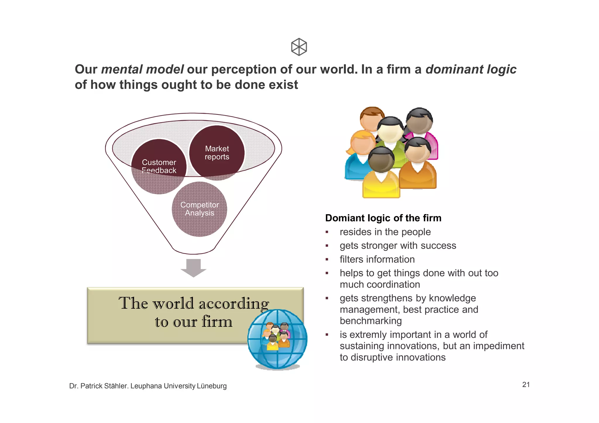 Growth by business model innovation, a lecture at Leuphana University, 2nd part