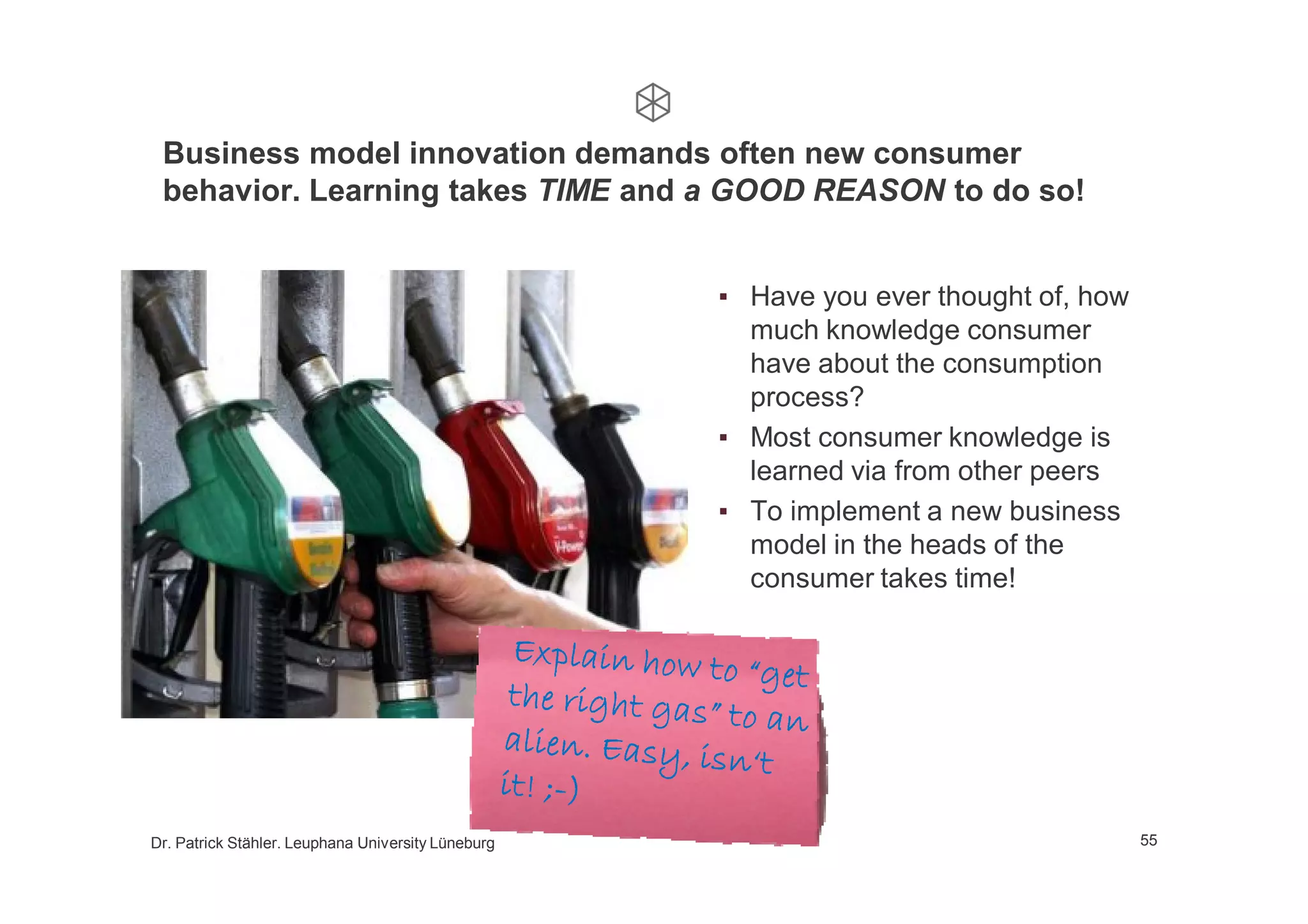 Growth by business model innovation, a lecture at Leuphana University, 2nd part