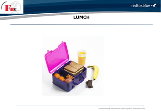 fundamentele verandering naar blijvend verkoopsucces
LUNCH
 