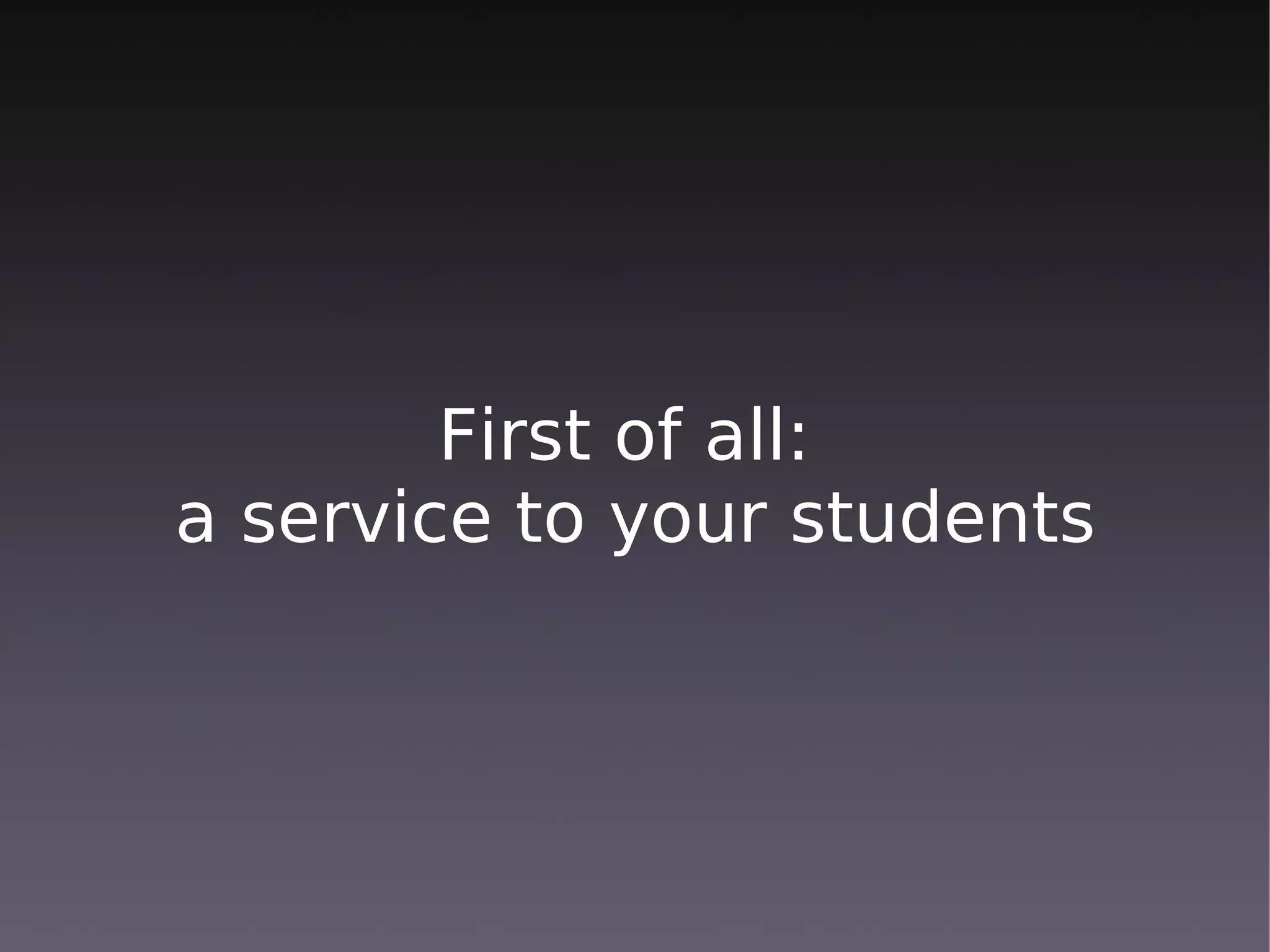 Moodle at the Institute of Social Studies