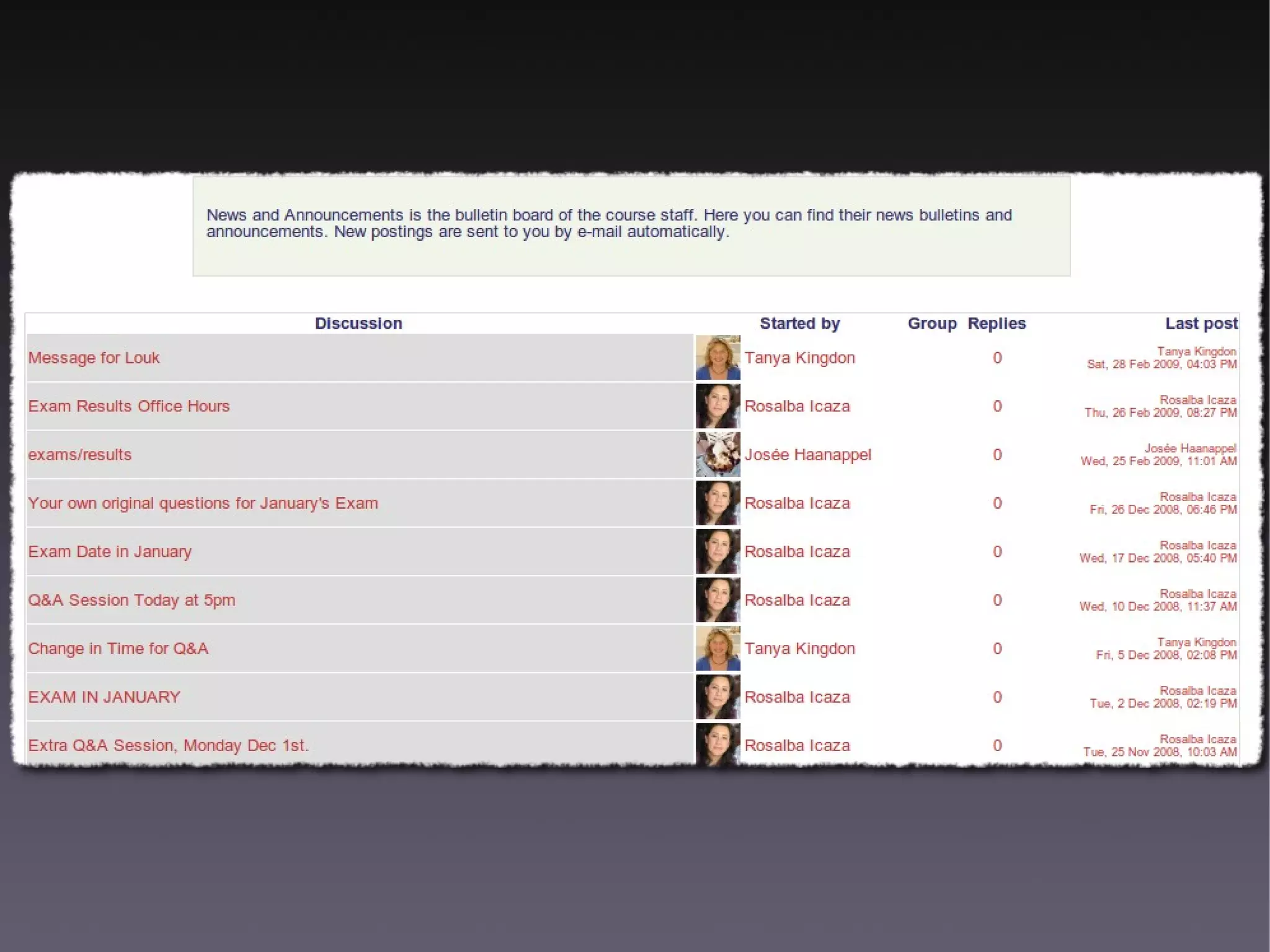 Moodle at the Institute of Social Studies