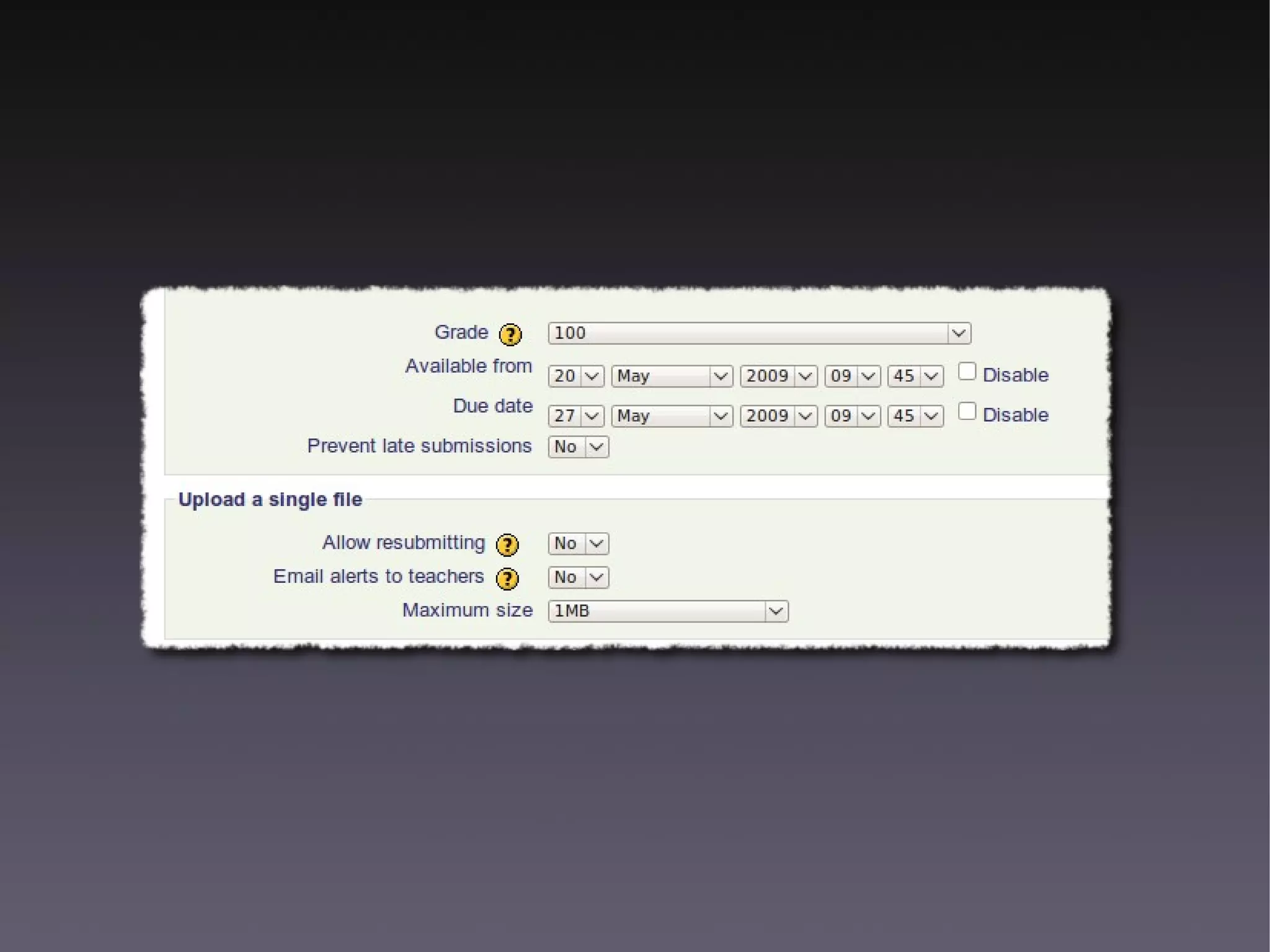 Moodle at the Institute of Social Studies