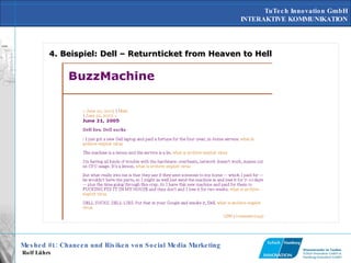 4. Beispiel: Dell – Returnticket from Heaven to Hell 