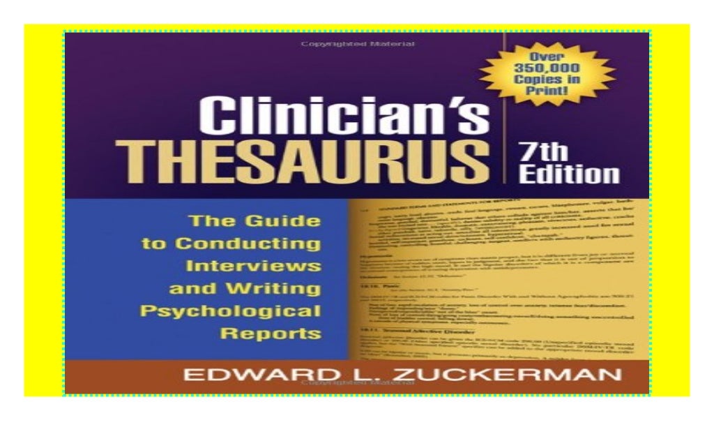writing psychological reports a guide for clinicians