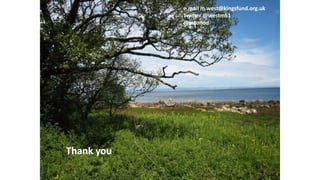 e.mail m.west@kingsfund.org.uk
Twitter @westm61
@astonod
Thank you
 