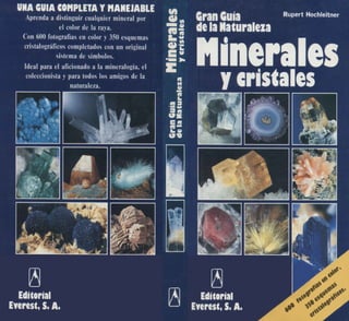 Gran Guía de la Naturaleza  - Minerales y Cristales