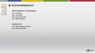 Acknowledgment

MDS Analytical Technologies:
 Dr. Xin Jiang
 Dr. Jan Dolzer
 Dr. James Costantin
 Dr. David Yamane



Sophion SA
 Dr. Rikke Schrøder-Perrier
 Dr. Morten Sunesen
 