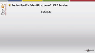 ®
Port-a-Port - Identification of hERG blocker

                      Dofetilide
 