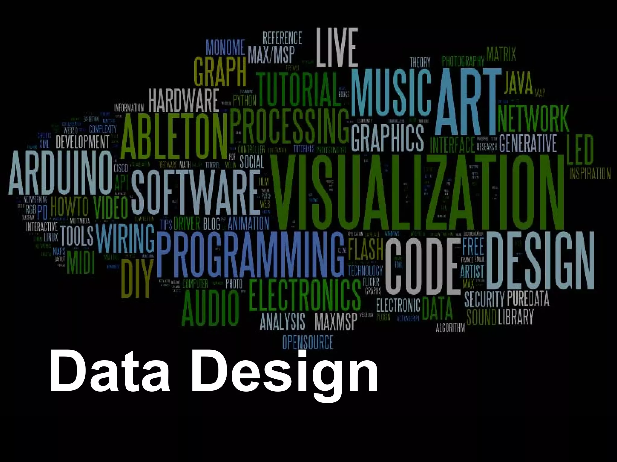 Data Design
 