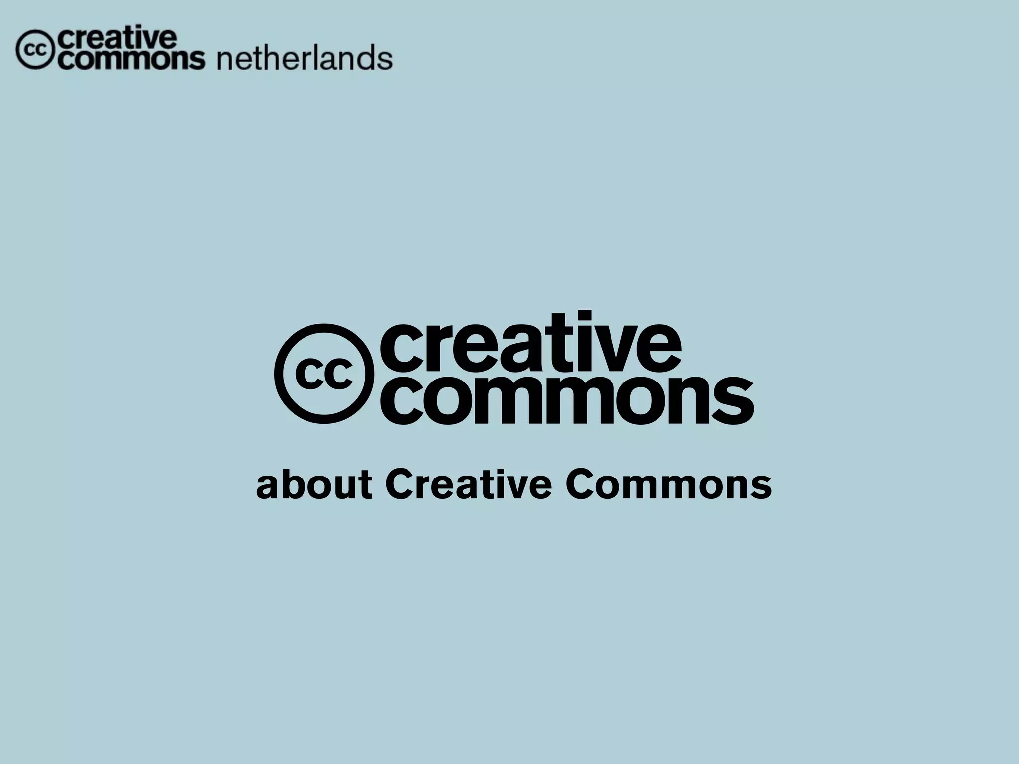 A
about Creative Commons
 