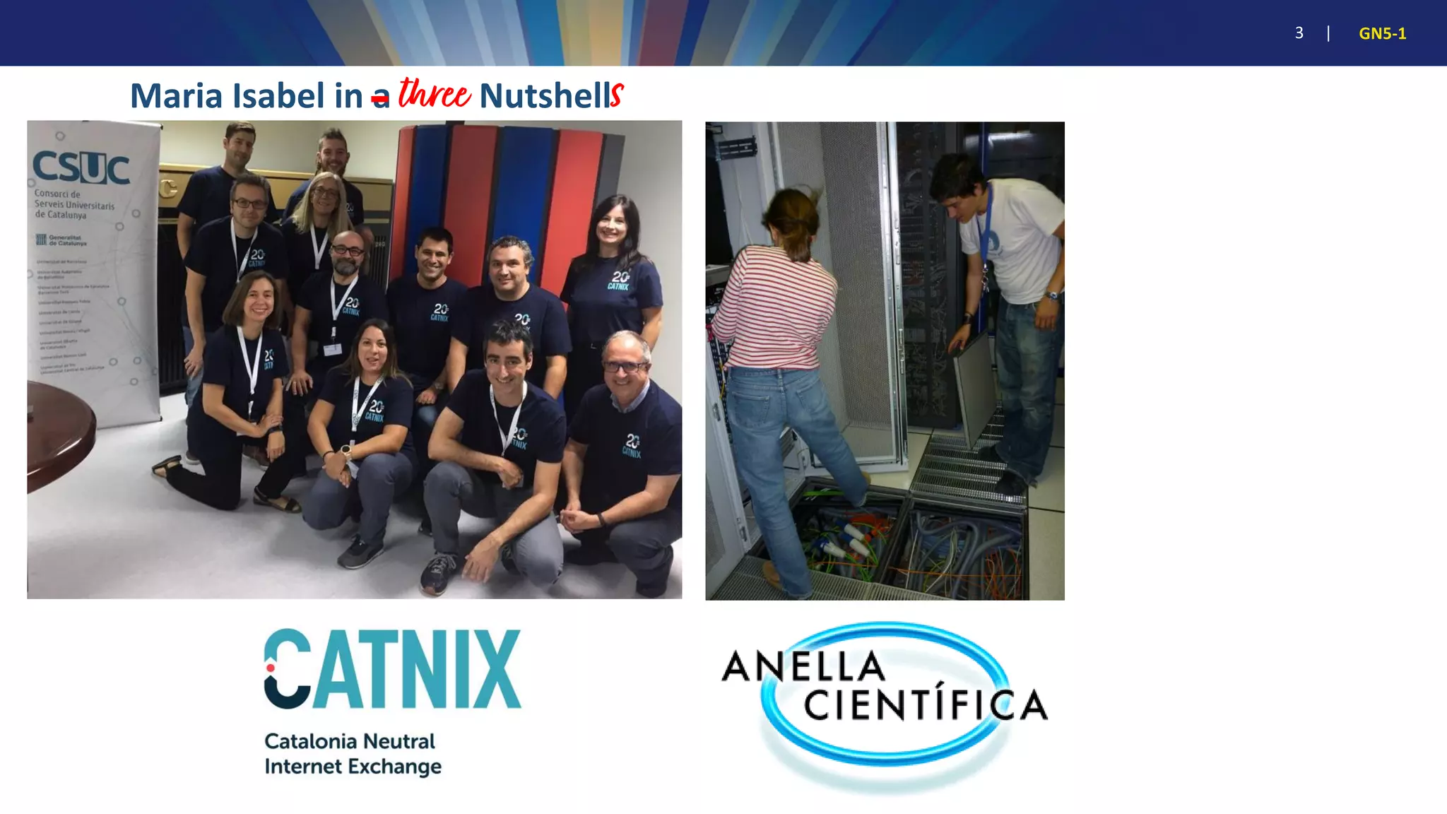 3 | GN5-1
Maria Isabel in a three Nutshells
 