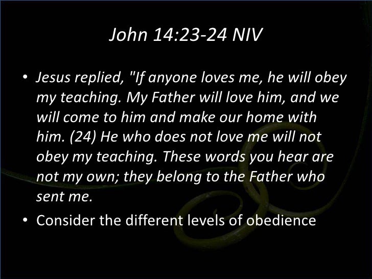 0903 Living Life To The Full 04 The Secret Of Obeying Is Loving 0903 Living Life To The Full 04 The Secret Of Obeying Is Loving