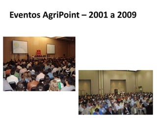 Eventos AgriPoint– 2001 a 2009<br />