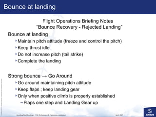 Hard landing aircraft technics airlines amd | PPT