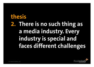 Who says paper is dead? Business model innovation in the media industry Slide 20