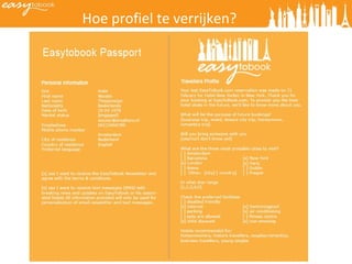Hoe profiel te verrijken? 