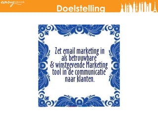 Doelstelling 
