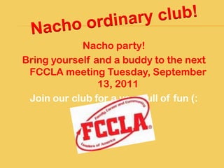 There is a list of the seniors that have NOT taken the pictures next to the sign up sheet.Peace Club meets Thursdays after school in Room E106. See you there!