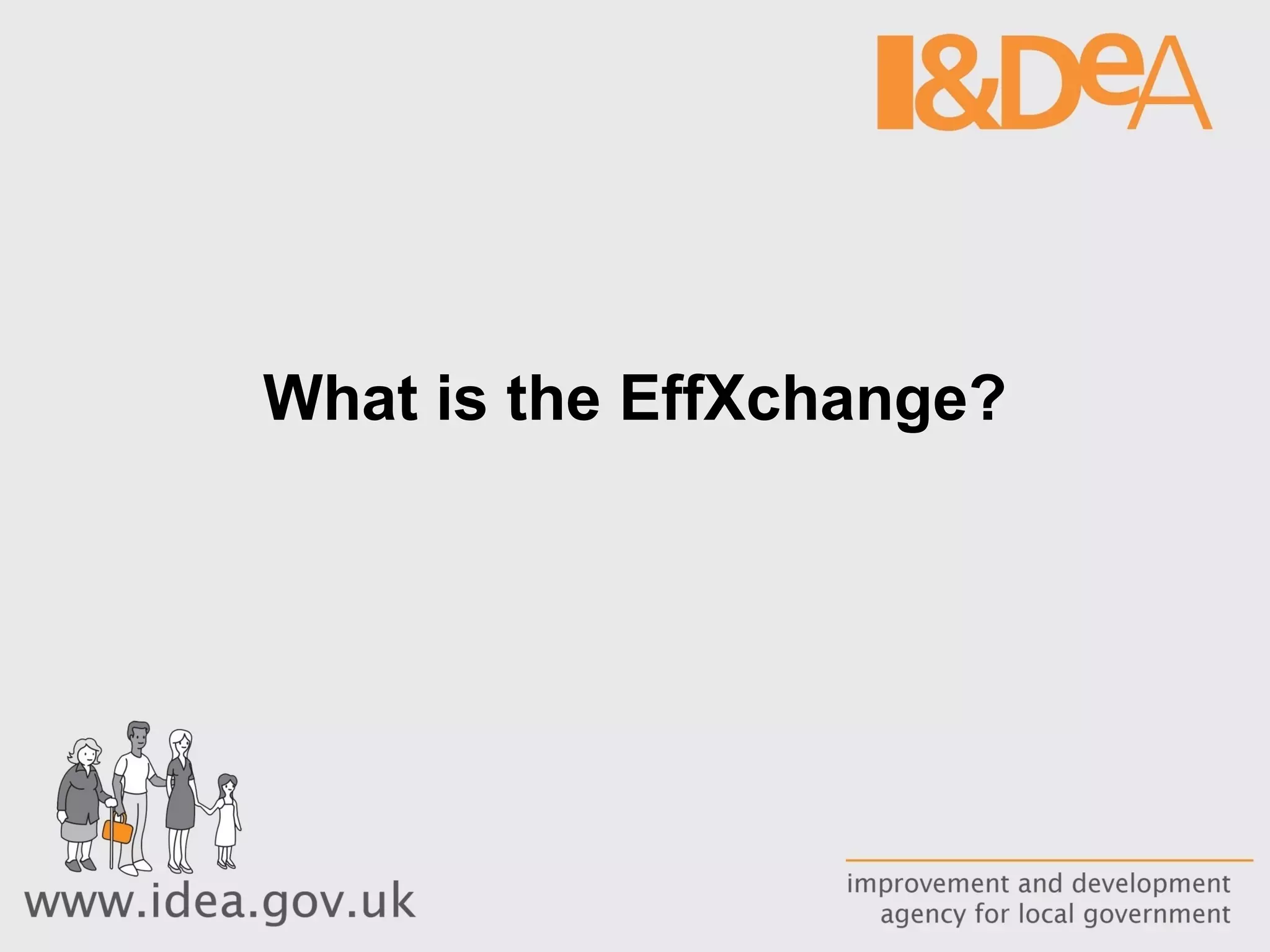 What is the EffXchange? 
