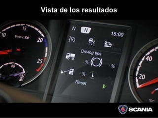 Vista de los resultados
 