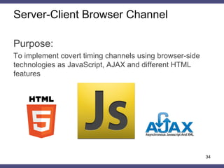 Covert Timing Channels using HTTP Cache Headers | PDF