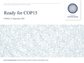 Ready for COP15 T!HNK2, 21 September 2009 ,[object Object]