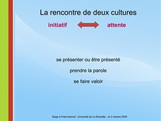 n'hésitez pas dire :  « je ne comprends pas » - « je suis étranger », « est-ce que j'ai bien compris que... » 