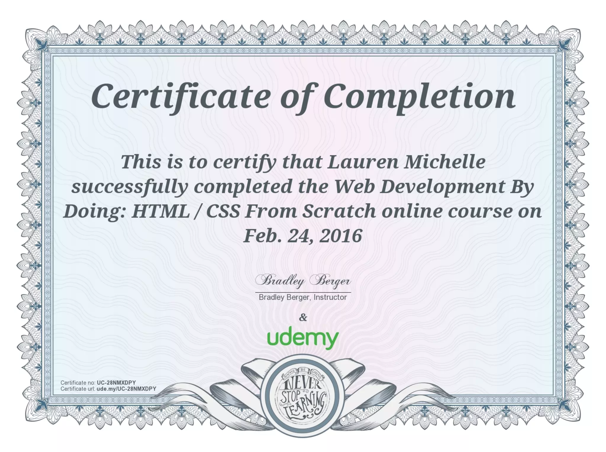 html.css.certificate | PPT | Free Download