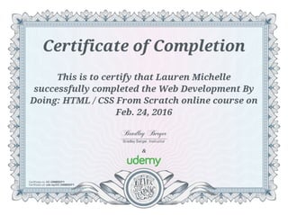 html.css.certificate | PPT
