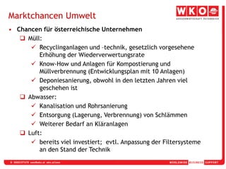 EnergiesicherheitMarktchancen Elektrische EnergieChancen für österreichische Unternehmen