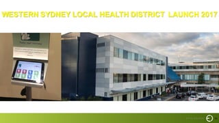30
WESTERN SYDNEY LOCAL HEALTH DISTRICT LAUNCH 2017
 