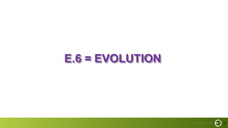 38
E.6 = EVOLUTION
 